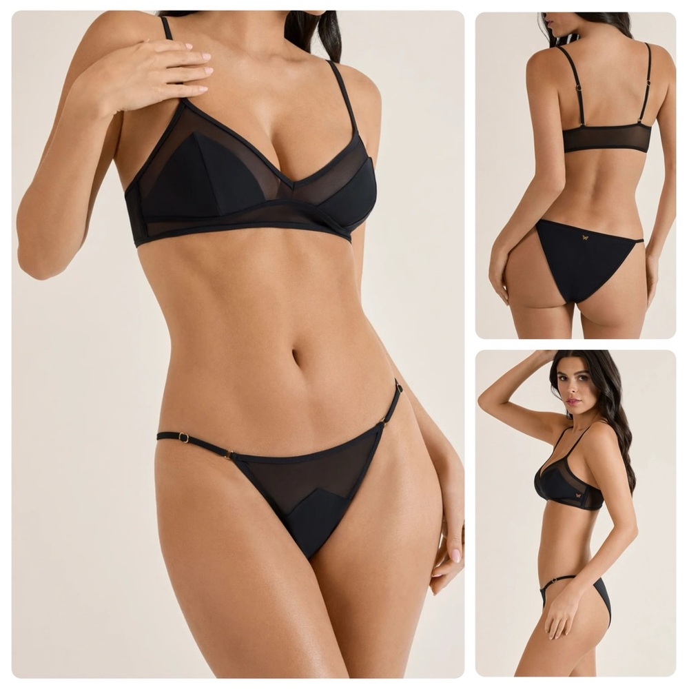 Kiki De Montparnasse Peep Show Bikini Set